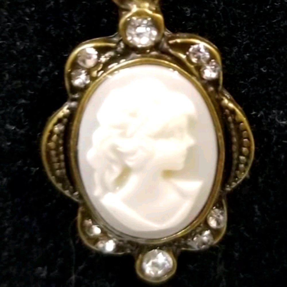 Vintage cameo necklaces